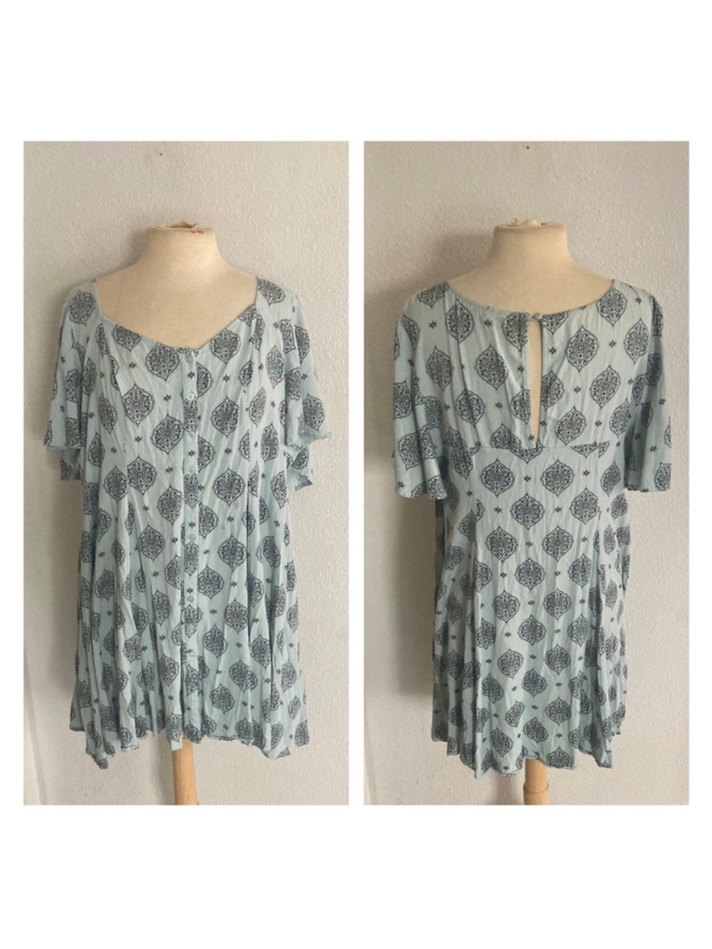 Torrid button down dress